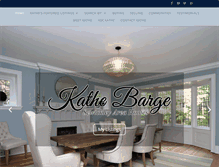 Tablet Screenshot of kathebarge.com